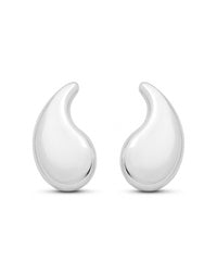 Brincos Gotas da Lua de Prata