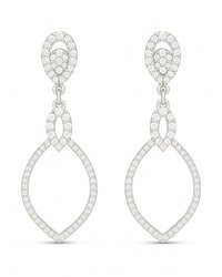 Brincos Gotas de Prata do Rio Eritreu