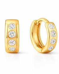 Brincos de Argolinha Lumen Aurea