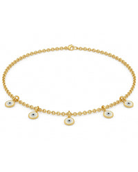 Colar Olho Grego da Ilha Creta 