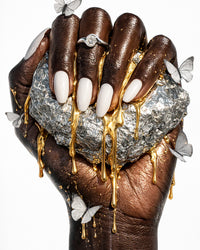 Anel Solitário Prata - Aeternis Lunares