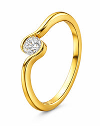 Anel Solitário – Aeternis Lunares