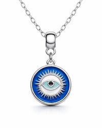 Colar Olho Grego Nazariel Azule