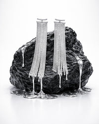 Brincos Cacheira Thalassa d'Plata