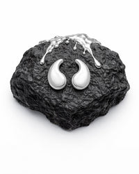 Brincos Femininos - Gotas da Lua de Prata