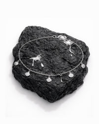 Colar Chocker Conchas Pratas da Iiha Sainte-Marie