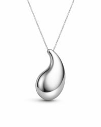 Colar Gota da Lua de Prata