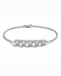 Tornozeleira Corações d'Plata