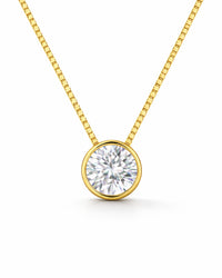 Colar Circulo Dourado de Solara