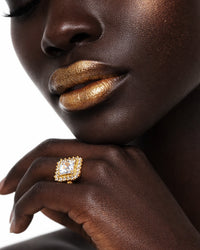 Anel  Coroa Alba do Reino Olympia