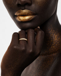 Anel Dourado Perdido de Septem Stellae