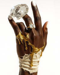 Anel Solitário da Lua Umbriel