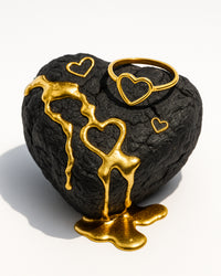 Anel Coracao Vazado Coravida