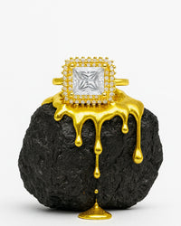 Anel  Coroa Alba do Reino Olympia