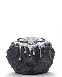 Anel Solitário Flor dos Campos de Aurelora