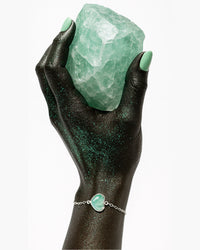 Pulseira Coração da Lua Azul